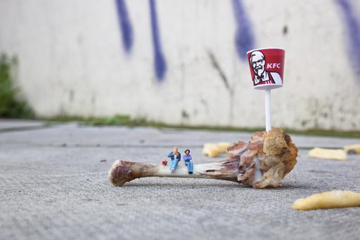 Slinkachu:Bones 