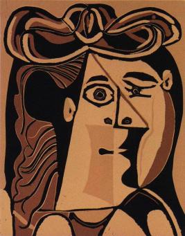 Pablo Picasso:Femme au Chapeau