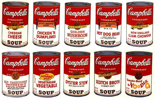 Andy Warhol:Campbell's Soup Can II (Complete Portfolio)