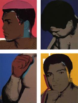Andy Warhol:Muhammad Ali, F & S II.179-182
