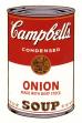 Andy Warhol:Campbell's Soup Can I - Onion