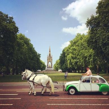 WILLIAM MACKRELL: Deux Chevaux, London